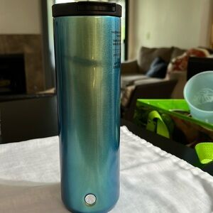 Starbucks Teal Stainless Cup 20oz.